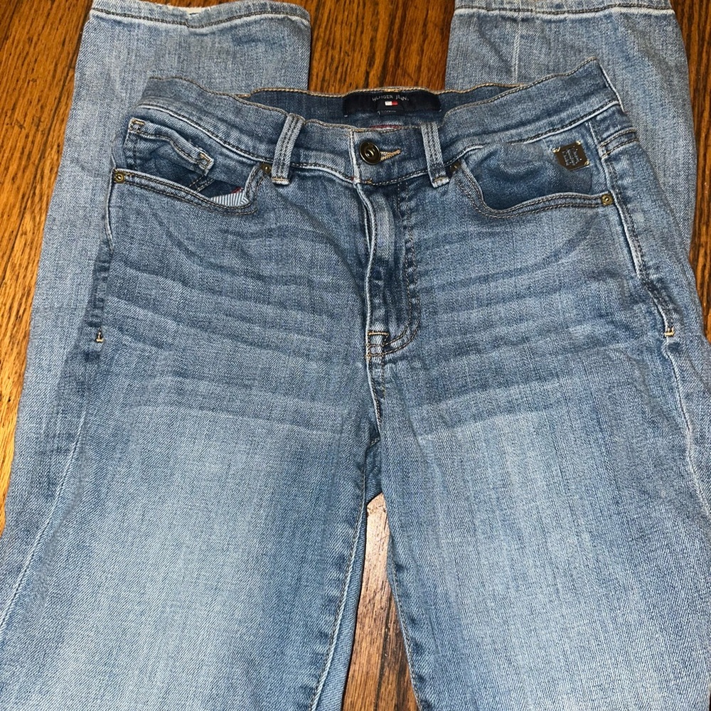 Tommy Hilfiger Blue Straight Leg Jeans Classic Style